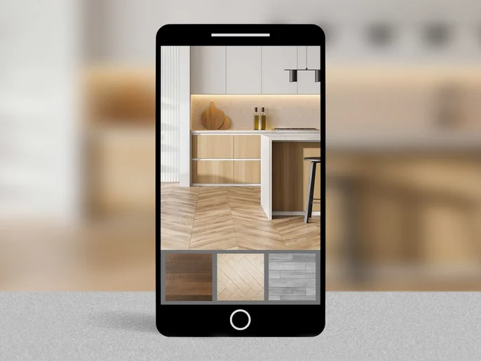Room visualizer from Gilbert's CarpetsPlus COLORTILE in Big Rapids, MI